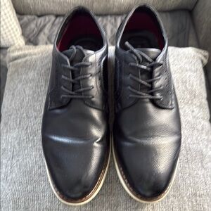 Black Leather Men's Shoes